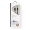 Cablu audio Jack stereo 3.5 mm tata - 3.5 mm tata 1m Nedis - imagine 3