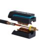 Cablu audio Profesional Jack 3.5 mm - 2x RCA 10m 50ohm OFC cupru dublu ecaranat fara oxigen AWG23 Clicktronic 70471 - imagine 2