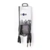 Cablu audio stereo 2x 6.35 mm Jack tata - 2x RCA tata 1.5m gri Nedis - imagine 3
