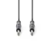 Cablu audio stereo 6.35 mm tata - 6.35 mm tata 5m gri NEDIS - imagine 2