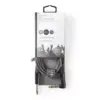 Cablu audio stereo Jack 6.35 mm tata - tata cotit 1.5m gri Nedis - imagine 3