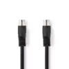 Cablu audio stereo Nedis DIN 5 pini tata - DIN 5 pini tata 3m - imagine 2