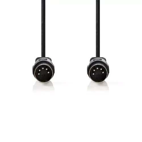 Cablu audio stereo Nedis DIN 5 pini tata - DIN 5 pini tata 3m