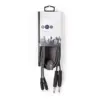 Cablu audio stereo Nedis Jack 2x 6.35 mm tata - 2x RCA tata 3m gri - imagine 3