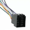 Cablu auto mufa tata pentru mufe ISO 0.2m - imagine 2