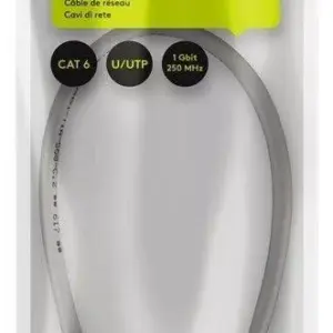 Cablu CAT6 patch UTP gri 0.5m CCA material Goobay