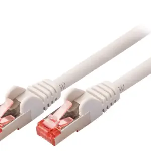 Adaptor 8p8c ISDN RJ45 mama la 2x RJ45 mama alb Goobay