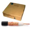 Cablu coaxial H155 50 ohm cupru exterior 5.4mm din PVC 1m Cabletech - imagine 2