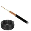 Cablu coaxial H155 WLAN cupru 5.4mm PVC negru Cabletech - imagine 2