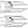 Cablu conexiune antena /SAT 5m F tata - Coaxial tata alb Goobay - imagine 2