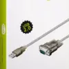 Cablu convertor USB la DB9 serial RS232 Windows 10 1.5m Goobay - imagine 2