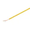 Cablu cupru multifilar izolat 10m galben 1x0.14mm Goobay - imagine 2