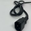 Cablu de alimentare IEC320-14 tata - 4x SCHUKO mama 1m 3x1.5mm2 16A conductor cupru - imagine 2