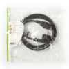 Cablu de alimentare PC UPS Schuko tata cotit - IEC-320-C13 2m cupru 10A negru Nedis - imagine 3