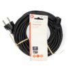 Cablu de alimentare Schuko tata - IEC-320-C13 10m 3x1mm2 cupru negru Nedis CEGL10030BK100 - imagine 3