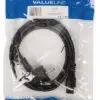 Cablu de alimentare Schuko unghi 90 grade tata - IEC-320-C5 2m cupru Valueline - imagine 2