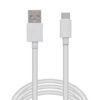 Cablu de date/incarcare USB-USB Type C alb 1m delight 55550WH-1
