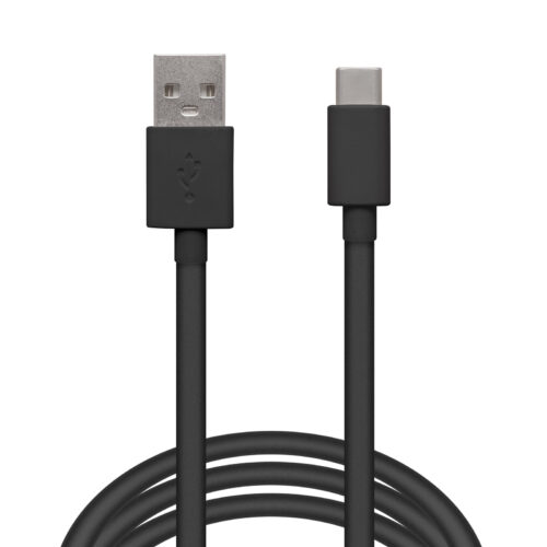 Cablu de date/incarcare USB-USB Type C negru 1m delight 55550BK-1