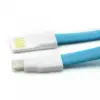 Cablu de date iPhone 5 iPhone 5s iPhone 5c iPhone 6 iPhone 6s iPhone 6plus 90cm diferite culori - imagine 2