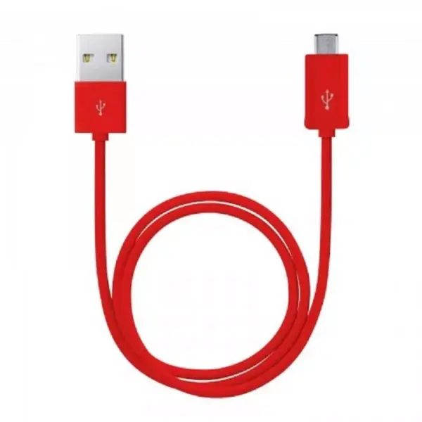 Cablu de date micro USB invelis material plastic diferite culori 1m Delight - imagine 4
