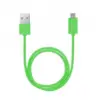 Cablu de date micro USB invelis material plastic diferite culori 1m Delight - imagine 5