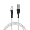 Cablu de date si incarcare iPhone lightning invelis siliconic 1m 2A Delight - imagine 3