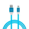 Cablu de date si incarcare iPhone lightning invelis siliconic 2m 2A Delight - imagine 4
