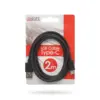 Cablu de date USB type C - USB negru 2m DELIGHT - imagine 2