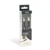 Cablu de date USC Type C - USB Type C alb 1m delight - imagine 3