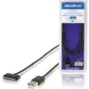 Cablu de incarcare si sincronizare pentru iPhone 30 pini - USB 2.0 2m cupru VALUELINE - imagine 2
