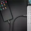 Cablu de incarcare si sincronizare USB 3.0 - USB TYPE C 3m 3A 15W negru Goobay - imagine 3