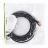 Cablu de retea Cat6 SFTP RJ45 tata - RJ45 tata 5m negru Nedis - imagine 3