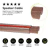 Cablu difuzor transparent 2x0.5mm cupru OFC cupru fara oxigen Goobay 15121 - imagine 3