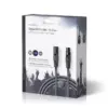 Cablu digital DMX 110 Ohm XLR 3 Pini tata - XLR 3 Pini mama 10m gri Nedis - imagine 3