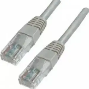 Cablu FTP Cat6 patchcord 5m CCA gri Well