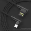 Cablu Golf Pudding Micro USB 48M 1m 2.4A negru - imagine 5