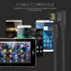 Cablu Golf Pudding Micro USB 48M 1m 2.4A negru - imagine 10