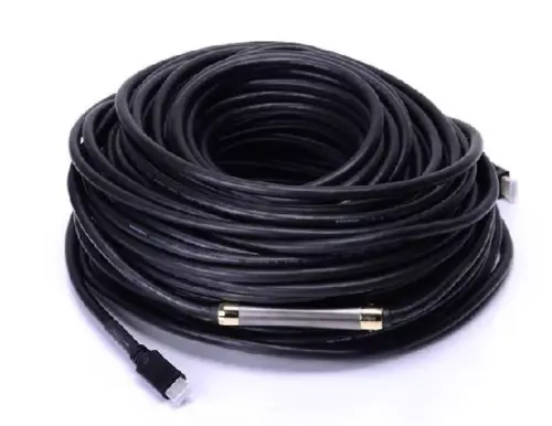Cablu HDMI 20m aurit tata-tata ferita cu Ethernet CA F cu amplificator V1.4 pe cablu
