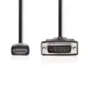 Cablu HDMI - DVI 24+1 Full HD 1080p 2m negru Nedis - imagine 2