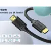 Cablu HDMI - HDMI Choetech XHH-TP20 2m 8K60Hz 4K144Hz 2K165Hz - imagine 2