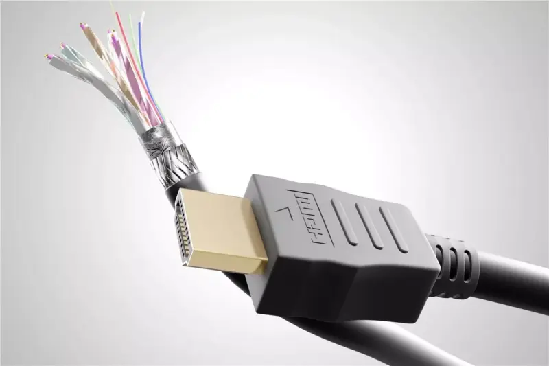 Cablu HDMI v2.1 8K 60Hz 4K 120Hz cu Ethernet 1m Goobay