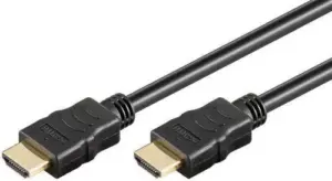 Cablu HDMI2.0 5m cu ethernet 4K Ultra HD 2160p 60Hz OFC 19p tata - HDMI 19p tata aurit Well