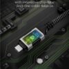 Cablu LAN Ethernet USB-C 3.1 la RJ45 1.5m Cat6 compatibil si pt. Apple Thunderbolt 3 negru Goobay 70697 - imagine 6
