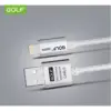 Cablu METAL iPhone Golf 10i argintiu 1m 2.1A Fast Charging - imagine 3