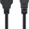 Cablu mini USB B tata - USB 2.0 tata 1m negru - imagine 2