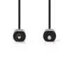 Cablu optic Nedis TosLink tata - mini optic 3.5 mm tata 2m negru - imagine 2