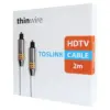 Cablu OPTIC TOSLINK - TOSLINK THINWIRE 2m SONERO - imagine 4