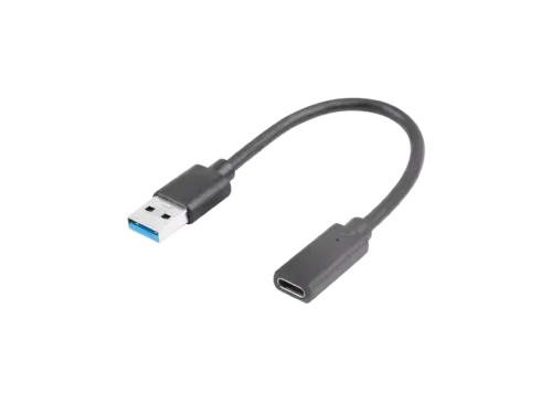 Cablu OTG USB 3.0 A tata - USB 3.1 mama 0.1m negru