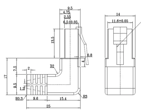 Cablu Patch CAT5e 2x RJ45 90 UTP 0.5m alb pentru Conectare retea 96069 Goobay - imagine 2