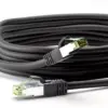 Cablu patchcord Cat8.1 SFTP 2m PiMF 2000MHz RJ45 cupru negru Goobay